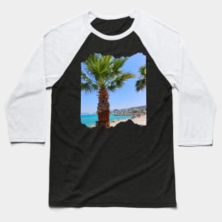 Beautiful photography of ocean waves and blue sky Baseball T-Shirt